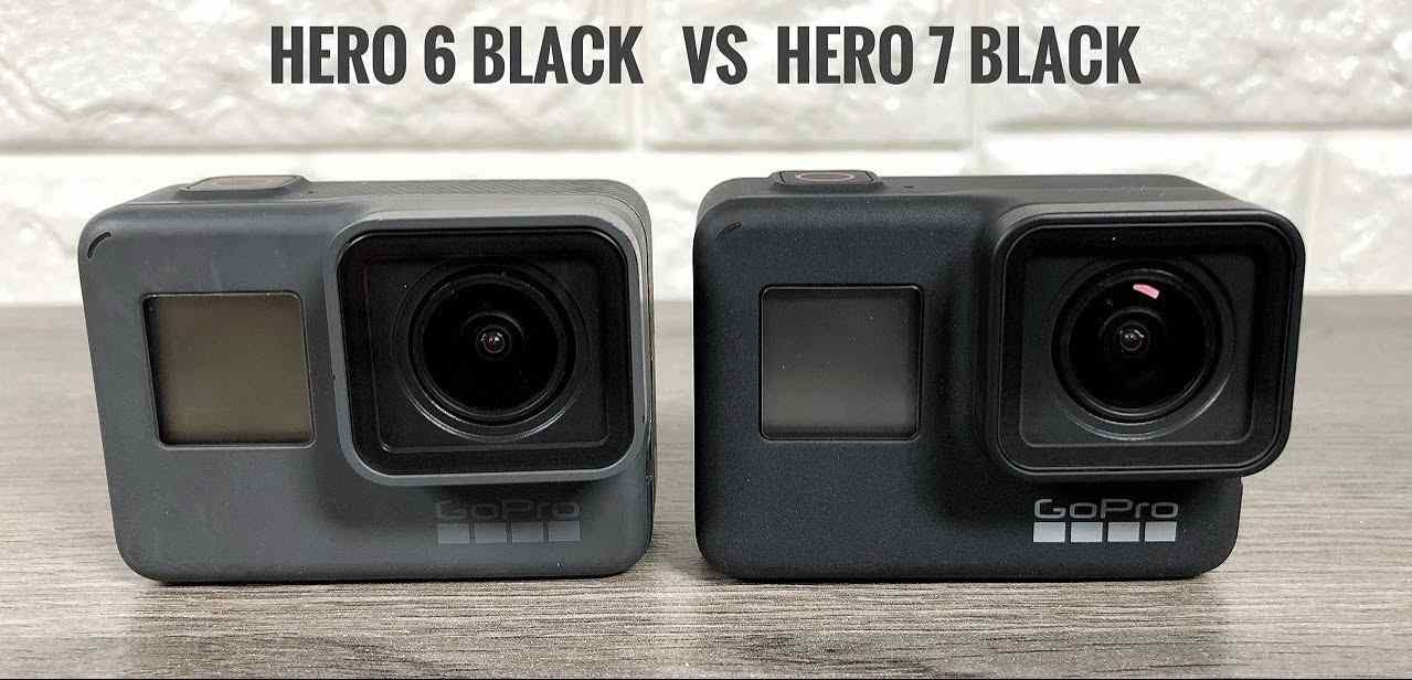 gopro hero7 vs hero6 kaamera