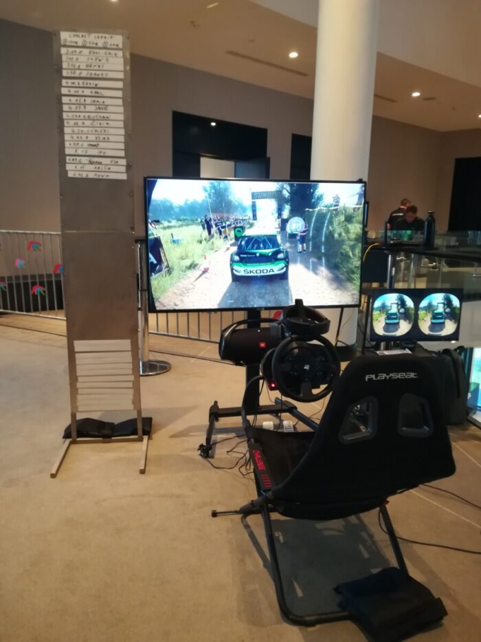 VR rallisimulaatori rent