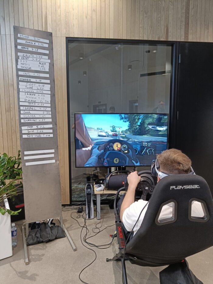 VR rallisimulaatori rent