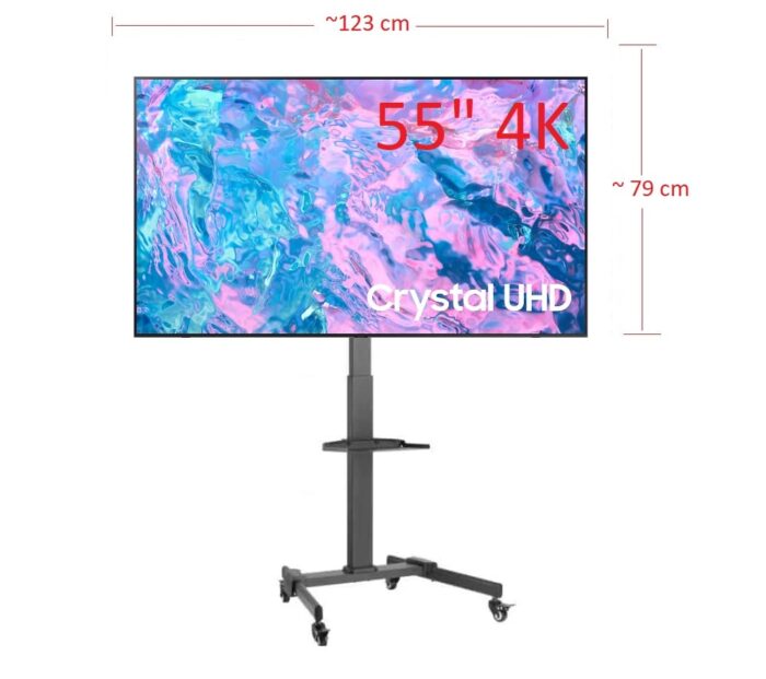 55" 4K LED televiisori rent