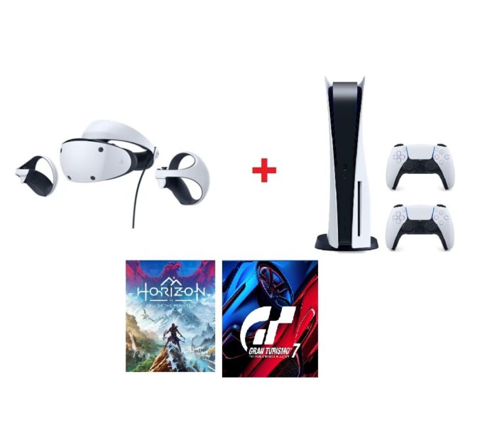 Sony PSVR2 + PS5 mängukonsooli rent