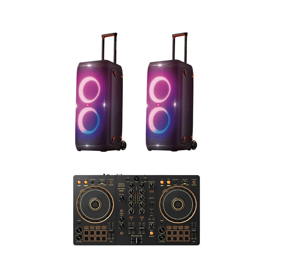 DJ puldi + kõlarite komplekti rent