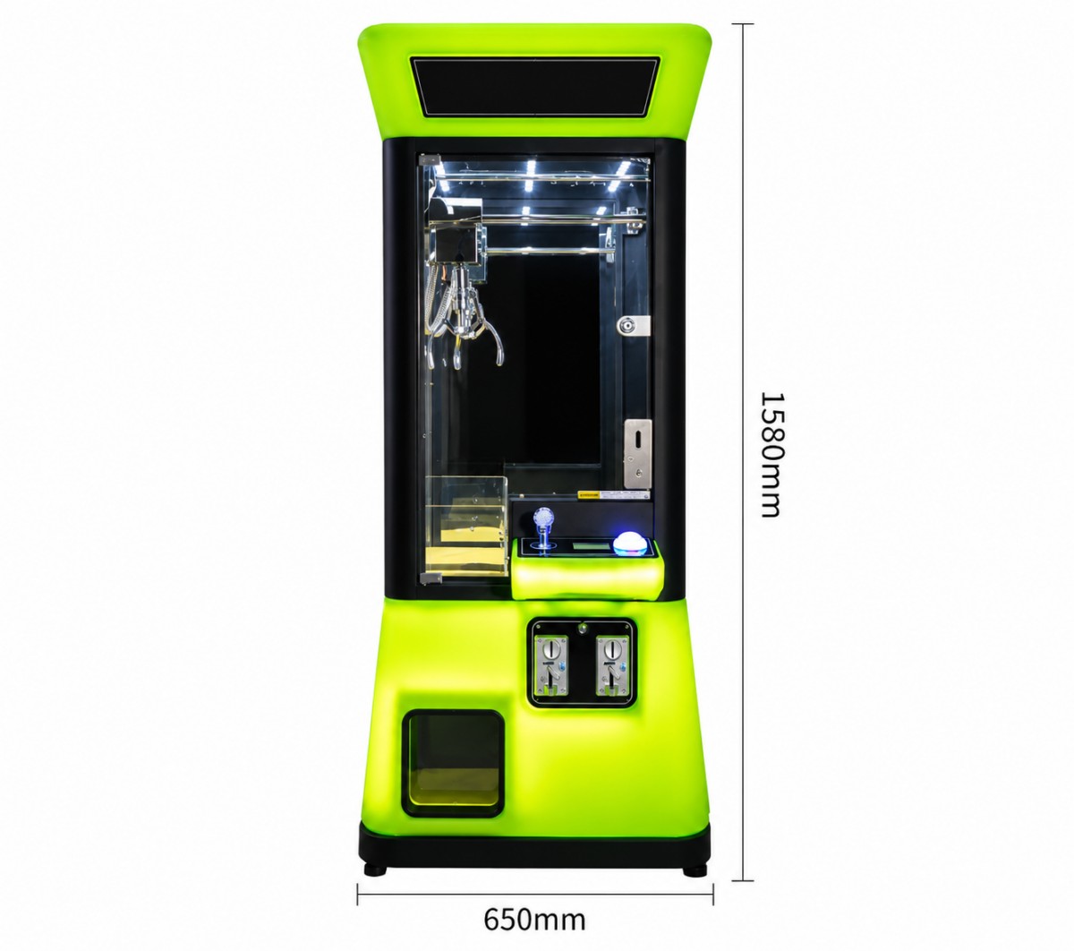 Claw machine küünisega kraanamängu automaadi rent auhinnamänguks