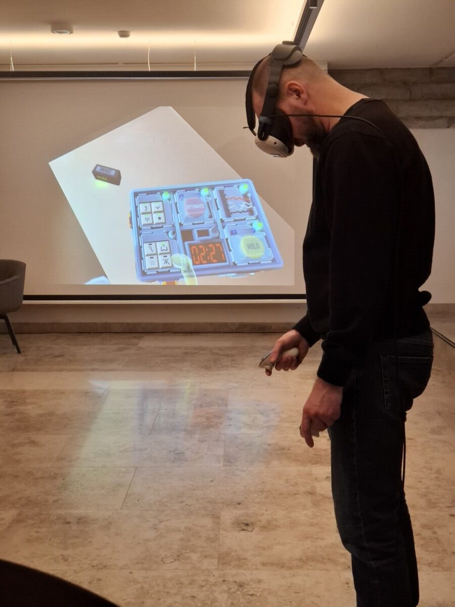 Virtuaalreaalsuse VR mängude ja võistluste rent
